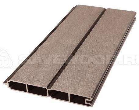Заборный профиль из ДПК Savewood SW Agger матовый терракот купить в Туапсе