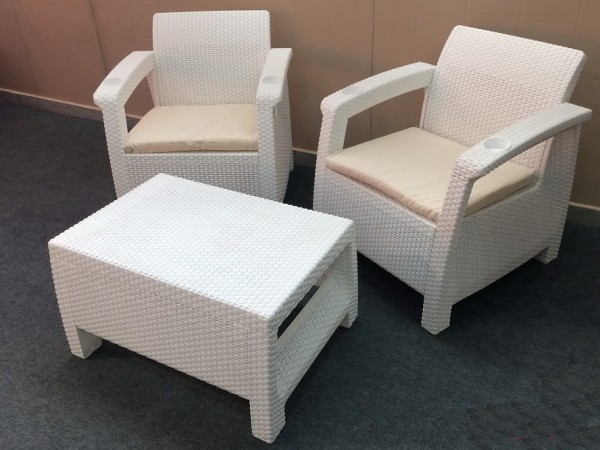 Комплект Yalta Balcony Set белый купить в Туапсе