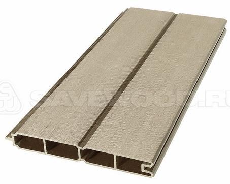 Заборный профиль из ДПК Savewood SW Agger матовый тик купить в Туапсе