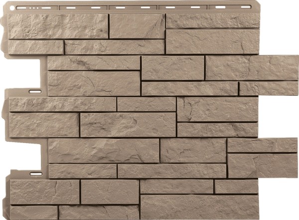 Фасадная панель Альта-Профиль Шотландия Бежевый купить в Туапсе