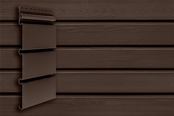 Сайдинг Архитектурный Планкен Grand Line Темный дуб купить в Туапсе