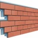 Термопанели Доломит Кирпич 40 мм Красный купить в Туапсе