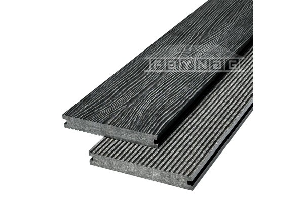 Террасная доска из ДПК Faynag Premium Massive 3D — Кварц купить в Туапсе