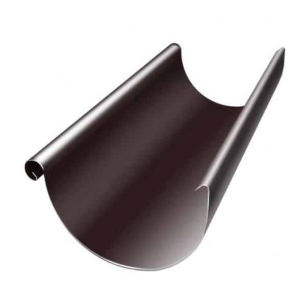 Водосток Grand Line 150x100 – Желоб 3м RAL 8017 купить в Туапсе