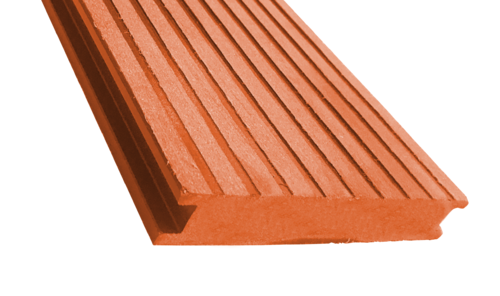 Террасная доска из ДПК ECODECKING Premium Терракот купить в Туапсе