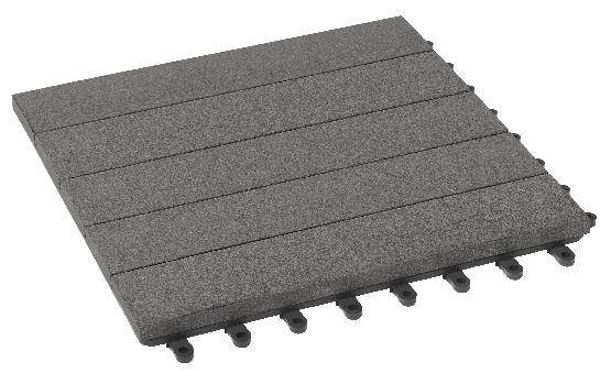 Модульный паркет ДПК GRINDERDECO Комфорт 3 Серый базальт купить в Туапсе