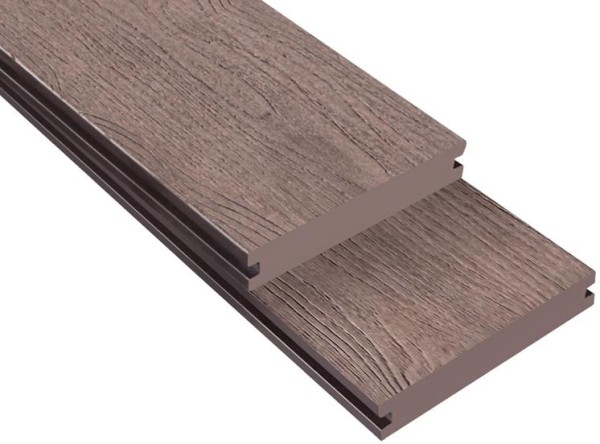 Террасная доска ДПК Outdoor 3D полнотелая NEVADA/CALIFORNIA BROWN коричневая микс купить в Туапсе