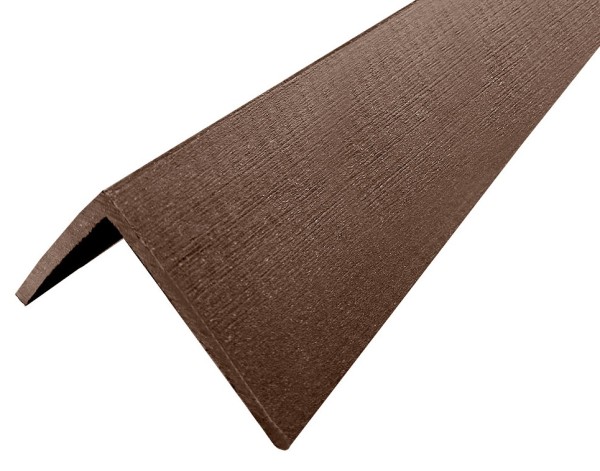 Уголок ДПК для сайдинга 70x70x3000мм Коричневый купить в Туапсе