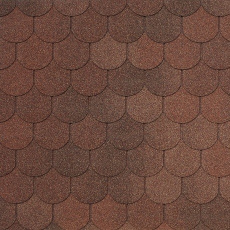 Гибкая черепица Tegola ASSISI terracotta 420 купить в Туапсе