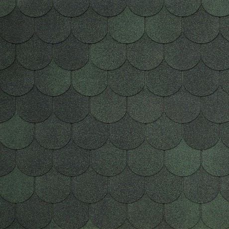 Гибкая черепица Tegola ASSISI verde 473 купить в Туапсе