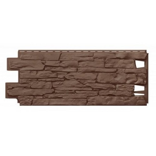 Фасадная панель VOX VILO Solid Stone Коричневый купить в Туапсе
