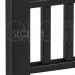 Комплект крышка/юбка для столба SEQUOIA BLACK купить в Туапсе