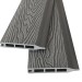 Заборная панель шип-паз EasyDecking Wood-Х 146х20 Серый купить в Туапсе