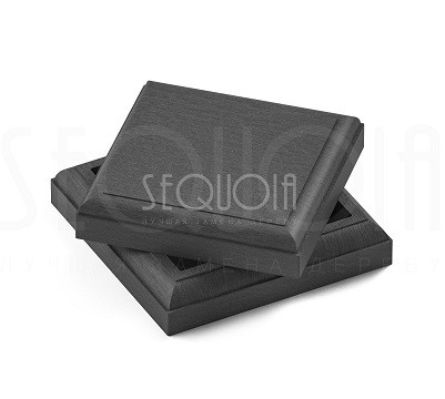 Комплект крышка/юбка для столба SEQUOIA GRAY купить в Туапсе