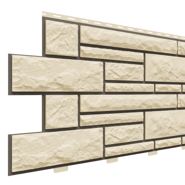 Фасадная панель Доломит, Брусчатка Доломит Бежевый (3м) купить в Туапсе