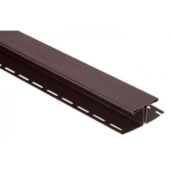 Н-профиль Люкс Крашенный, T-18, ВН, Коричневый купить в Туапсе