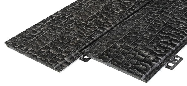 Фиброцементные панели FCSPRO Decor Wood Click Угольное купить в Туапсе