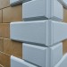 Угол Наружный к Фасадным Термопанелям Доломит Дагестанский Камень 400 мм Белый купить в Туапсе