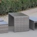 Диван-Трансформер AFINA плетеный из иск. ротанга S330G-W78 Grey купить в Туапсе