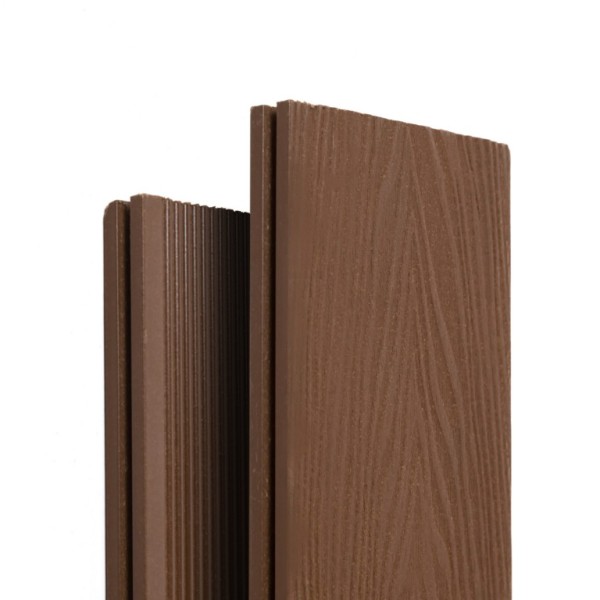 Террасная доска Ecodecking Экстра 3D полнотелая Шоколад купить в Туапсе