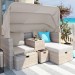 Комплект мебели AFINA плетеной из иск. ротанга AFM-330 Beige купить в Туапсе