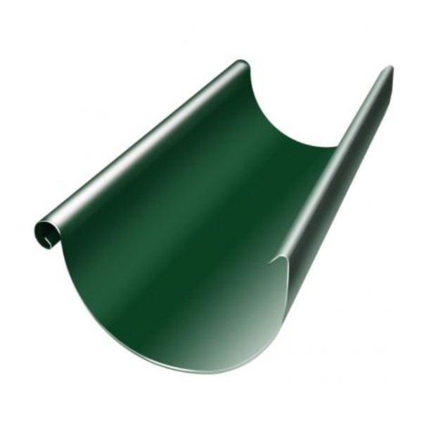 Водосток Grand Line 125x90 – Желоб 3м RAL 6005 купить в Туапсе
