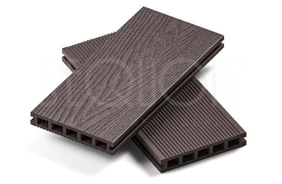 Доска террасная ДПК 3D SEQUOIA Evolution WOOD BROWN купить в Туапсе