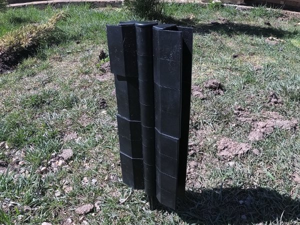 Угловой элемент поворотный, пластиковый от 60° до 300° для доски 300х30 мм из ДПК чёрный Holzhof купить в Туапсе