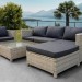 Комплект мебели AFINA плетеной из иск. ротанга YR821G Grey/Grey купить в Туапсе