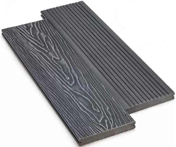 Террасная доска ДПК Deckart Monolit 3D Графит купить в Туапсе