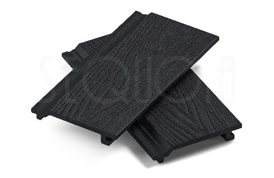 Доска фасадная ДПК 3D SEQUOIA Evolution WOOD BLACK купить в Туапсе