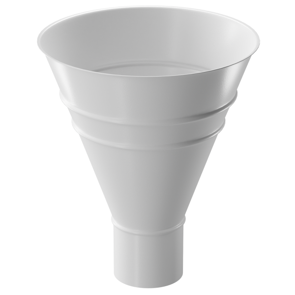 Воронка водосборная Döcke STAL PREMIUM, Пломбир купить в Туапсе