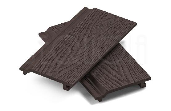 Доска фасадная ДПК 3D SEQUOIA Evolution WOOD BROWN купить в Туапсе
