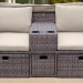 Комплект мебели AFINA плетеной из иск. ротанга AFM-330B Brown купить в Туапсе