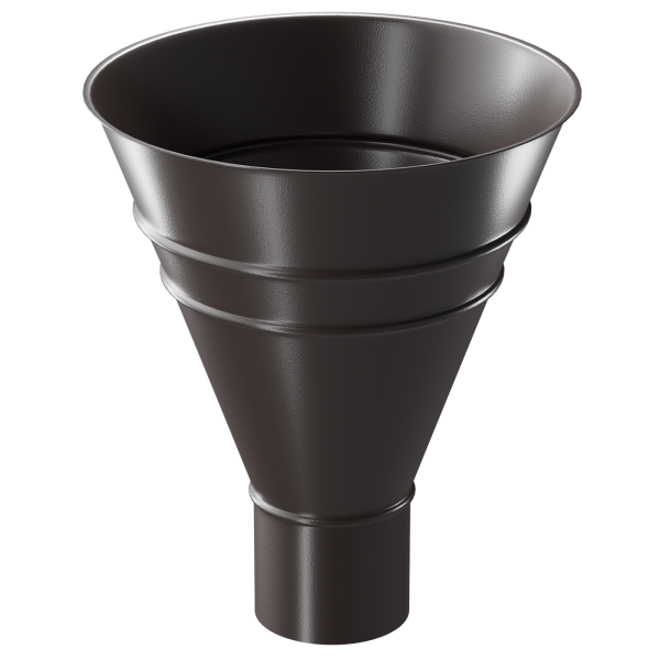 Воронка водосборная Döcke STAL PREMIUM, Шоколад купить в Туапсе