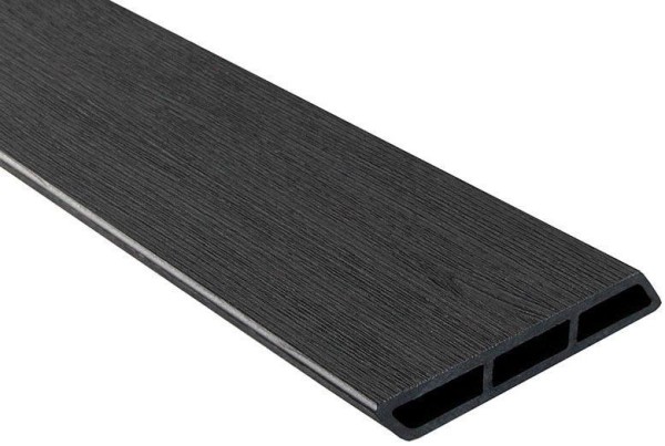 Доска Ромбус 3D ДПК Outdoor STORM BLACK черная купить в Туапсе