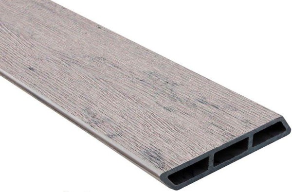 Доска Ромбус 3D ДПК Outdoor STORM GREY серая микс купить в Туапсе