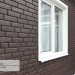 Фасадная панель Ю-Пласт Стоун Хаус Кирпич Коричневый купить в Туапсе