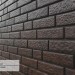 Фасадная панель Ю-Пласт Стоун Хаус Кирпич Коричневый купить в Туапсе
