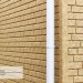 Фасадная панель Ю-Пласт Стоун Хаус Кирпич Песочный купить в Туапсе