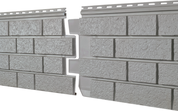 Фасадная панель Ю-пласт Стоун Хаус S-Lock Клинкер Нордик дым купить в Туапсе