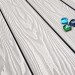 Террасная доска из ДПК Terrapol Смарт 3D Полнотелая с пазом Дуб беленый купить в Туапсе