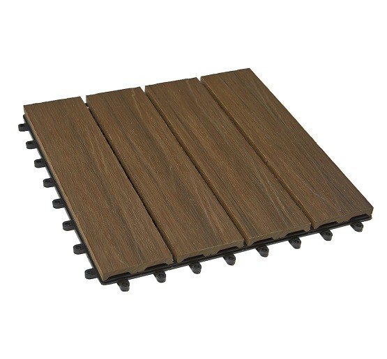 Садовый паркет дпк CM Garden Modern, 300х300 мм, PATINA BROWN (Патина коричневый) купить в Туапсе