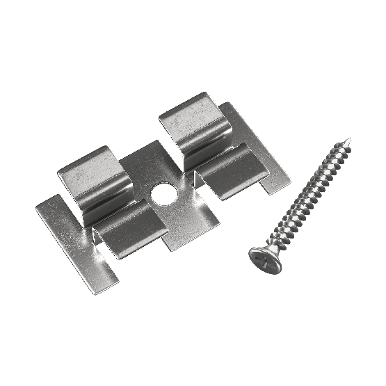Клипса с саморезом, Grinder шовный монтаж 5 mm купить в Туапсе