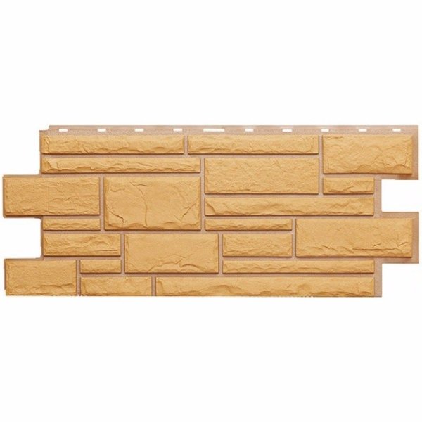 Фасадная панель Техоснастка, Камень Дикий, Бежевый купить в Туапсе