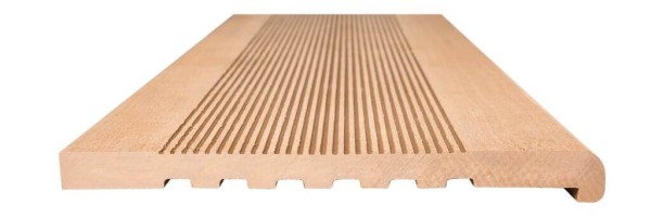 Ступени Полнотелые из ДПК NanoWood - Карамель купить в Туапсе