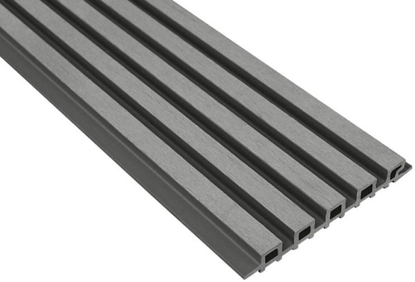 Панель универсальная ДПК Outdoor 3D шлифованная серая купить в Туапсе