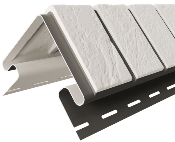 Угол наружный «Кирпич славянка» прокрашенный, Белый купить в Туапсе