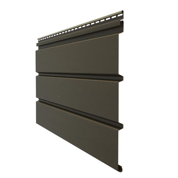 Софит сплошной коричневый без перфорации купить в Туапсе