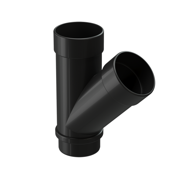 Тройник 45° Docke Lux ПВХ - Карбон купить в Туапсе